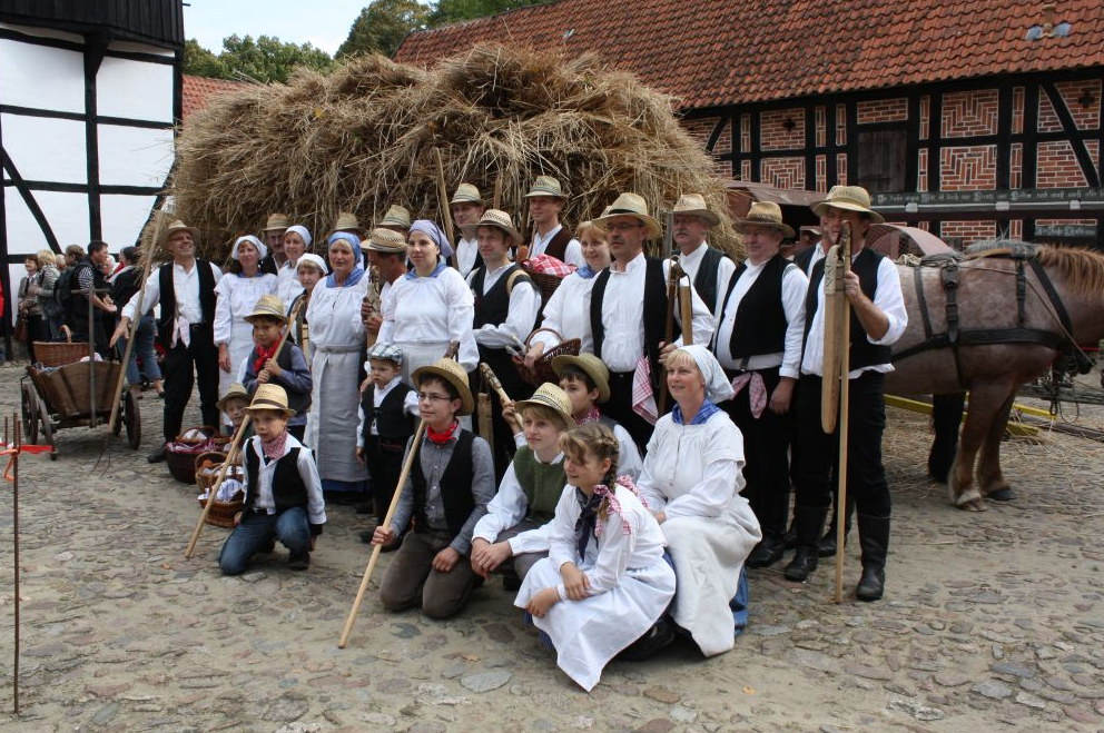 Dreschfest - Museum Diesdorf mit den Heimatinteressierten aus Dähre